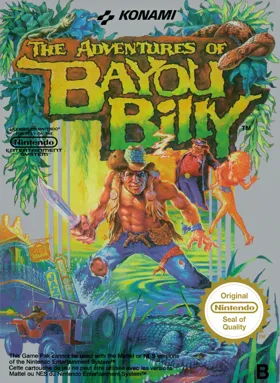 Adventures of Bayou Billy, The (Europe) box cover front